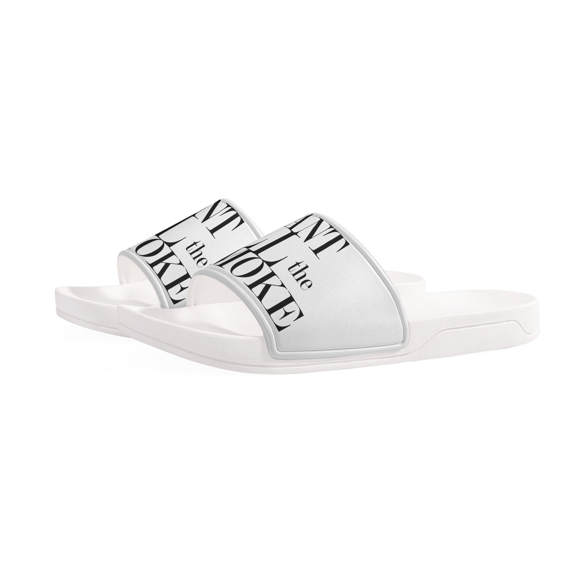 I Want All The Smoke Women's Slide Sandals Shoes