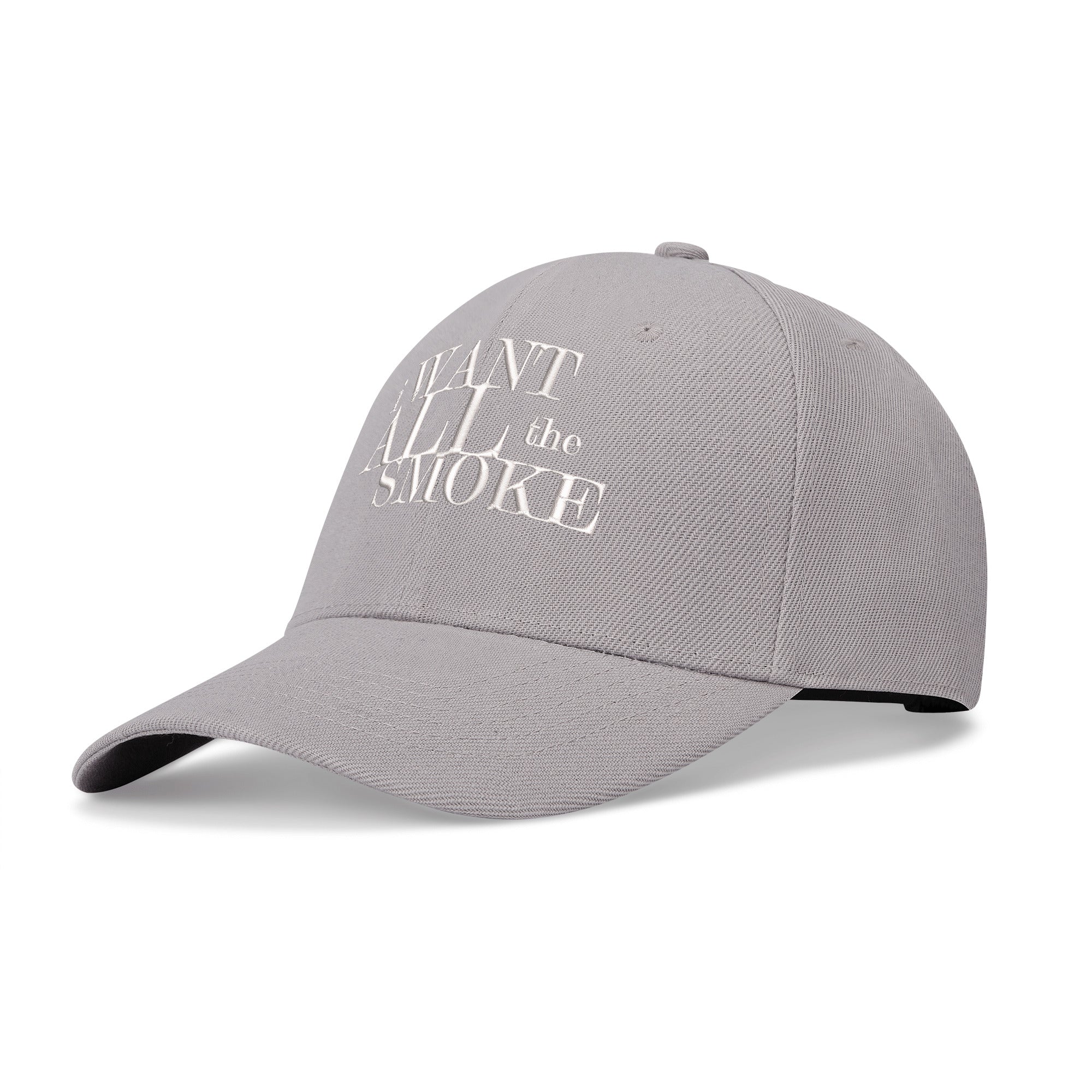 I Want All The Smoke Four Sides Embroidered Baseball Caps