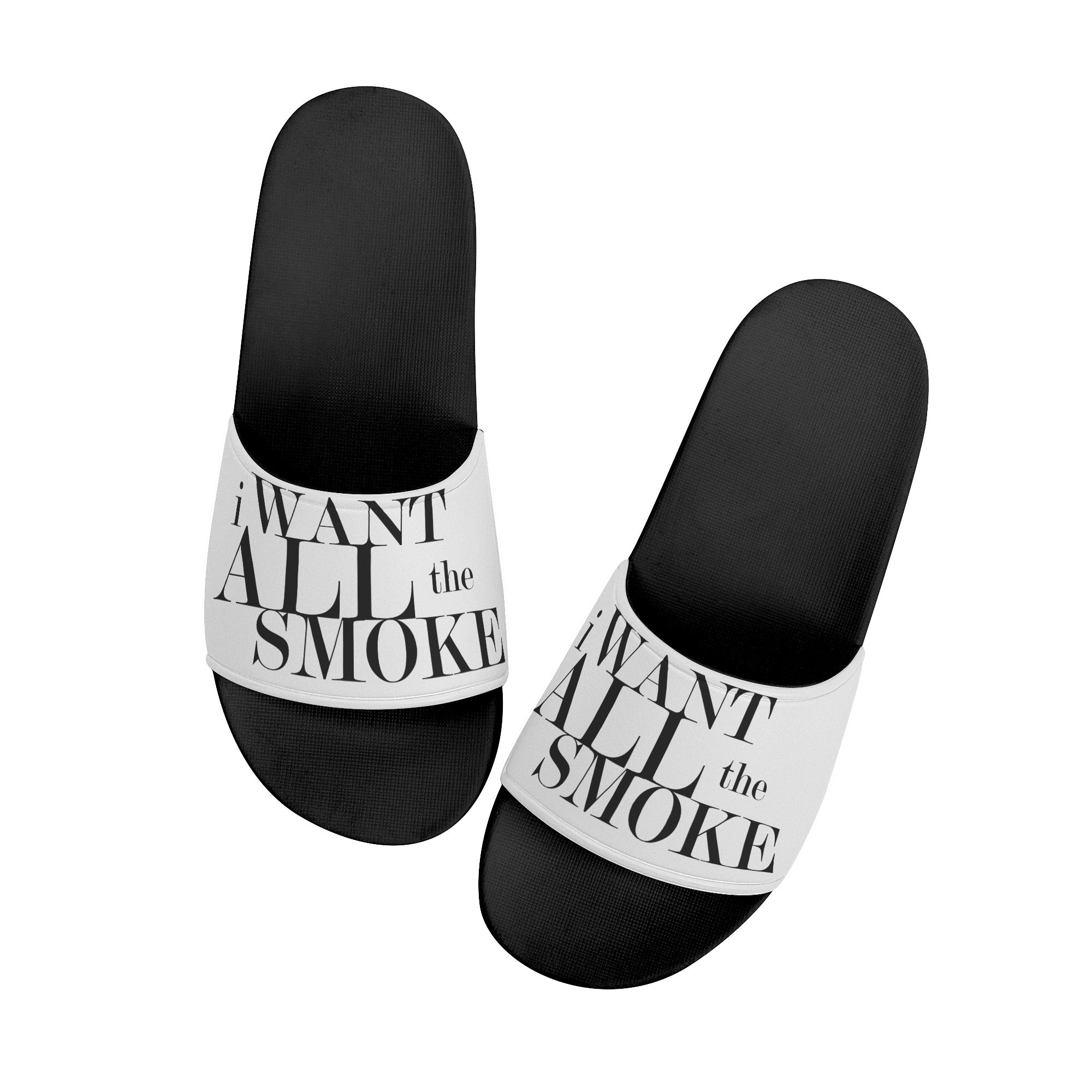 I Want All The Smoke Men's Slide Sandals Shoes